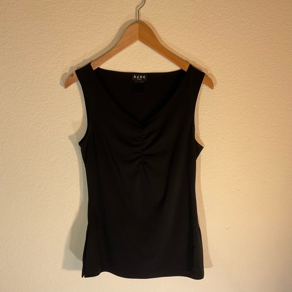 Designer Black Sleeveless Tank Lot, DKNY, BCBG, MS: P/XS/S - Picture 10 of 13